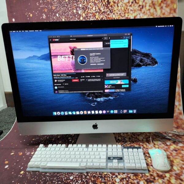 iMac Slim 27″ 2012, Intel Core i7, 16GB RAM, 500GB SSD, Catalina