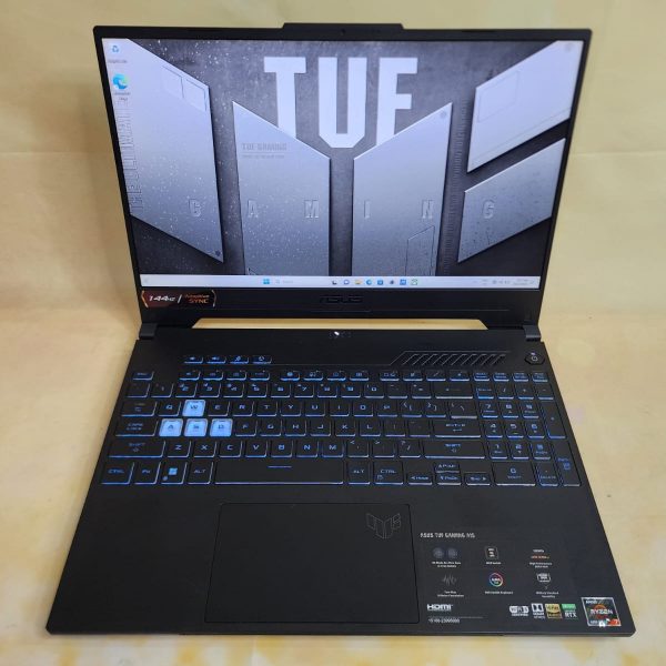 ASUS TUF Gaming Laptop 15.6″, AMD Ryzen 7, 16GB, 512 GB SSD, Geforce RTX 3050, Win11