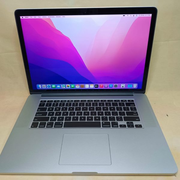 MACBOOK PRO Retina 2015 15″, Intel Core i7, 16GB, 512 GB SSD, Monterey