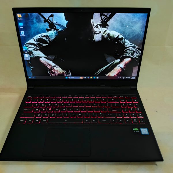 Aftershock Gaming Laptop, Intel i7-9th Gen, 15.6″, 16 GB RAM, 256 GB SSD+1TBHDD, Geforce RTX 2060, Win 11