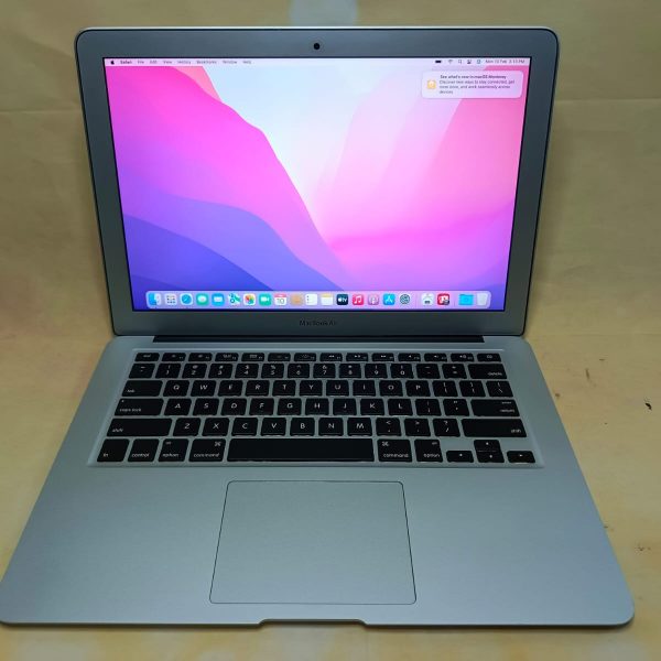 MACBOOK AIR 13″ 2015 Intel Core i7, 8GB RAM, 128 GB SSD, Monterey – new Battery